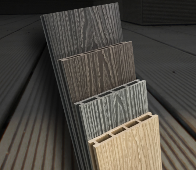 Террасная доска дпк Greendecking «LOFT» Слоновая кость